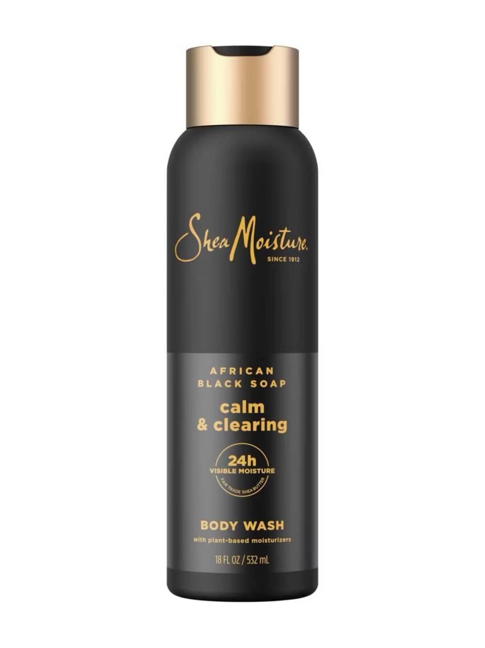 SheaMoisture Body Wash Calm & Clearing - African Black Soap Shower Gel